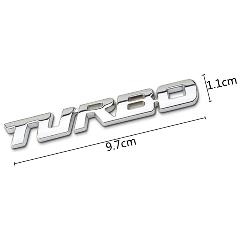 3D Emblem Car Sticker Metal Chrome Badges Sticker for Universal Car Vehicle, Truck, Motorcycle, RV, Scooter, SUV, Door