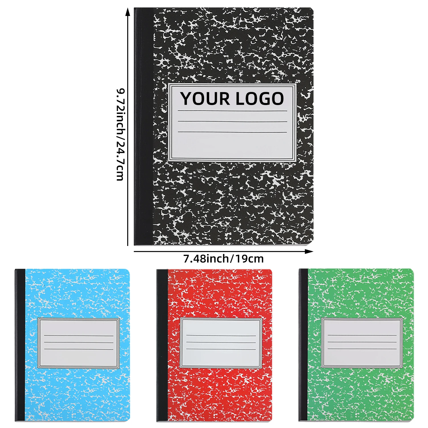 2025 Planner Book Customized logo Office Supplies Note Book Composition Journal Diary School Stationery Notebooks for Students
