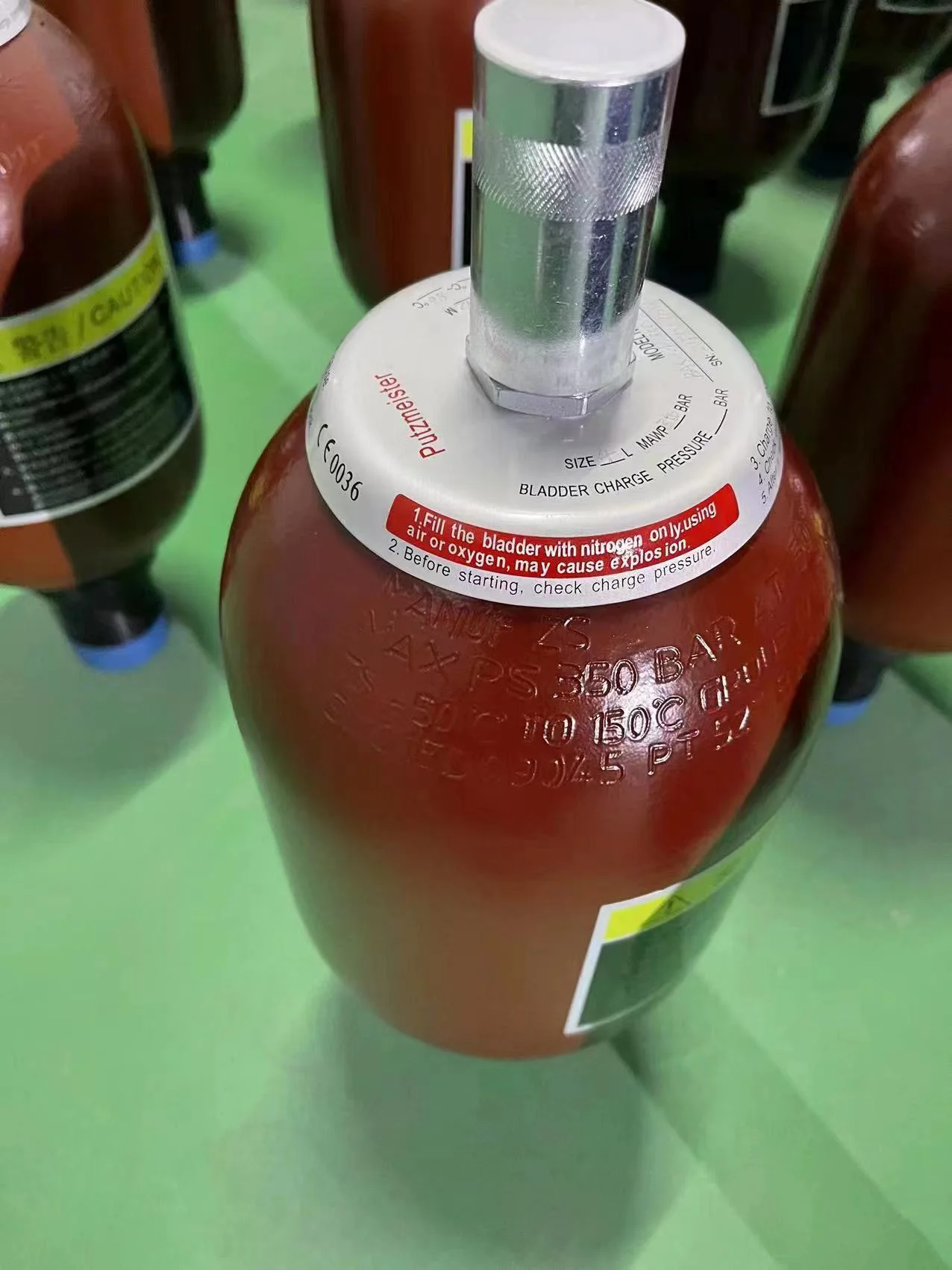 Zoomlion Concrete Spare Parts 6L Rubber Bladder of Accumulator