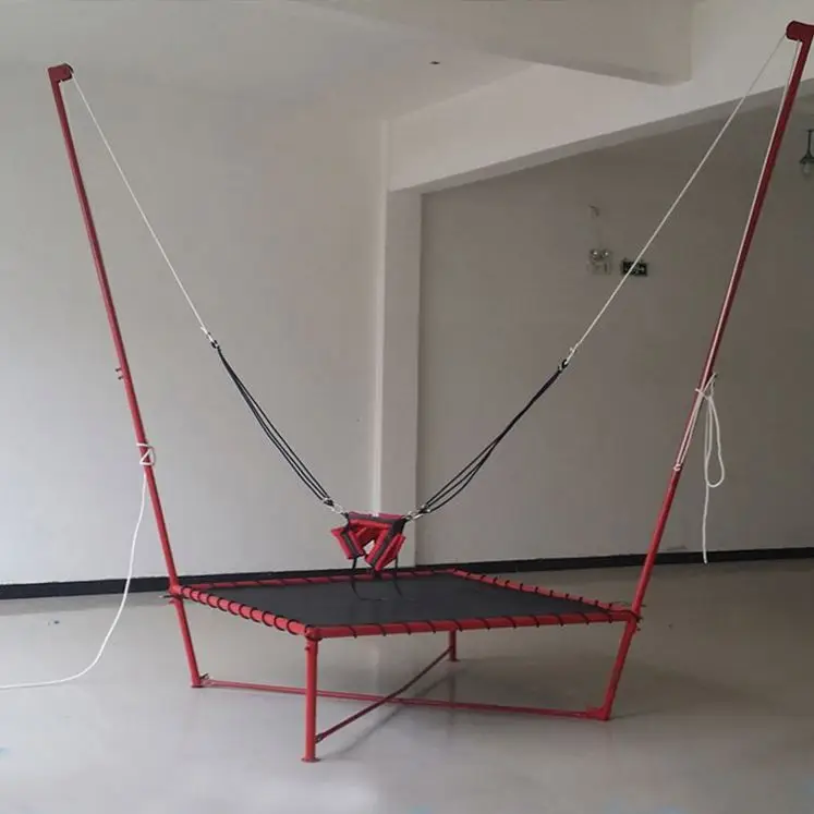 3D Max Hand Winch Single Bungee Jumping For Kids And Adults Bungee Trampolines Outdoor Jump Fitness Children Sling  Trampoline