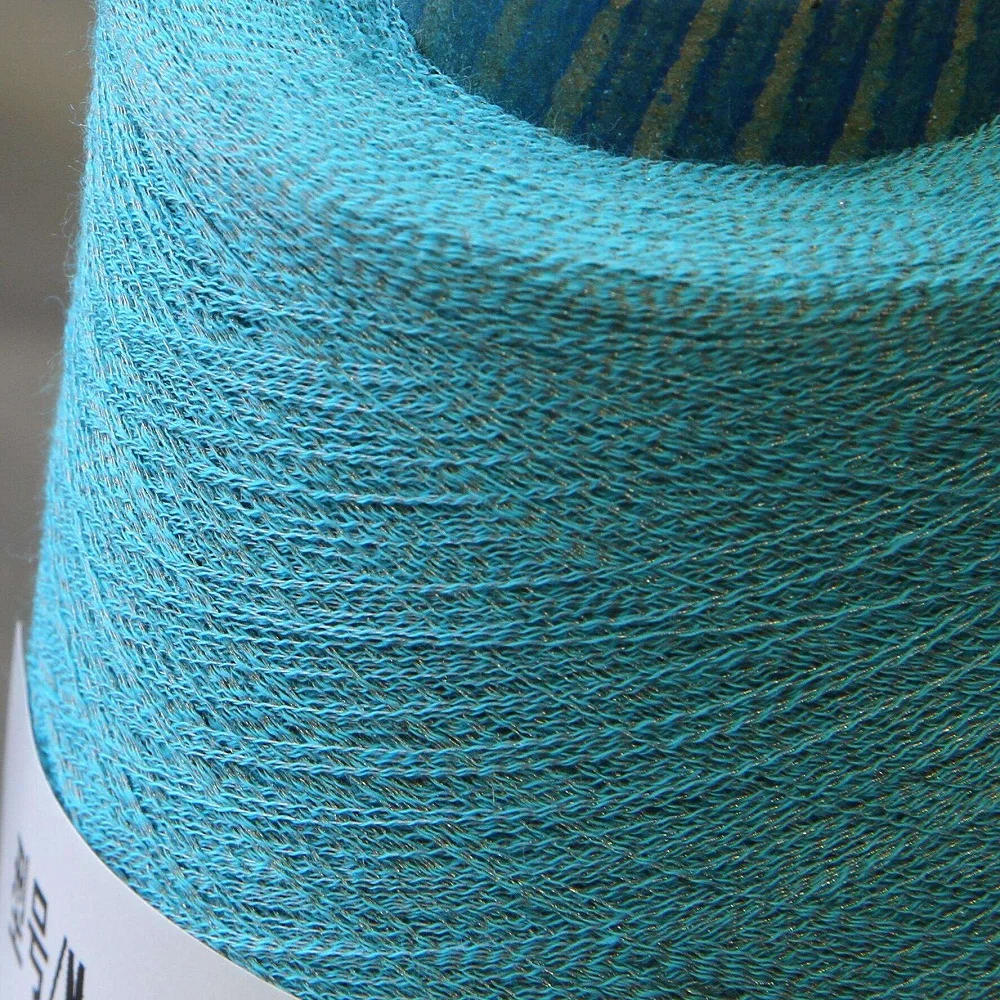 60S/1 combed cotton blended with 40D Silver Plated Thread, Antibacterial Silver Fiber and silver sock yarn