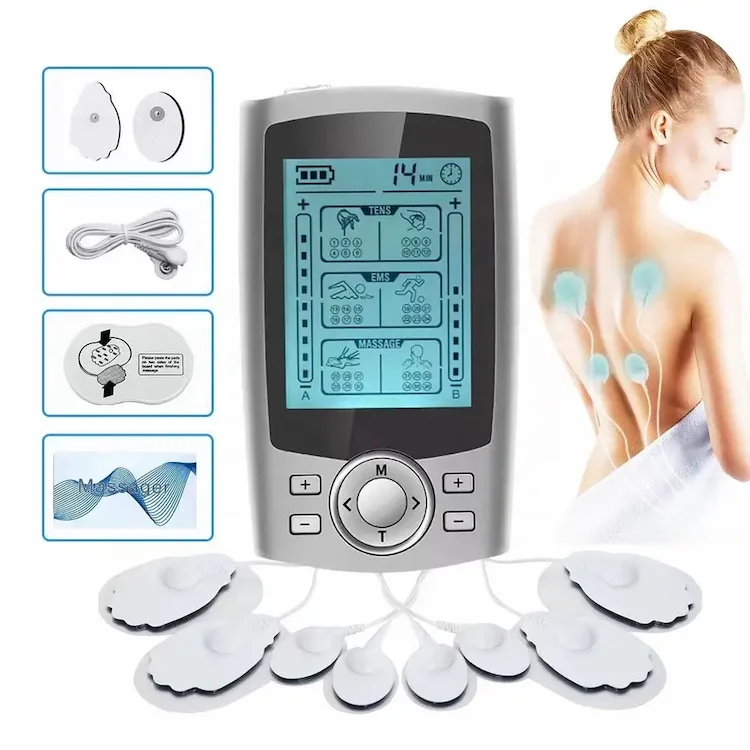 36 Mode Electric EMS Body Massage Digital Therapy Slimming Machine Electro stimulator Tens Muscle Stimulator