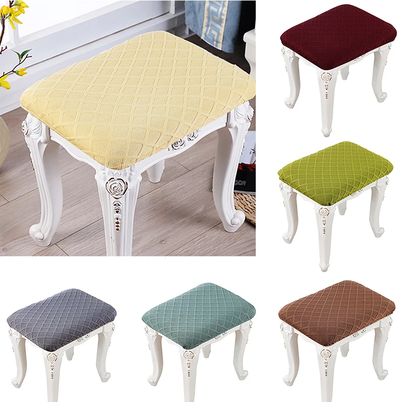 High Quality Modern Square Footstool Chair Bar Stool Ottoman Covers For Kids