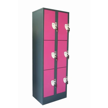 Coin Locker Steel Coin Lock Operate Locker Single Column Doors Coin Locker for Things Storage
