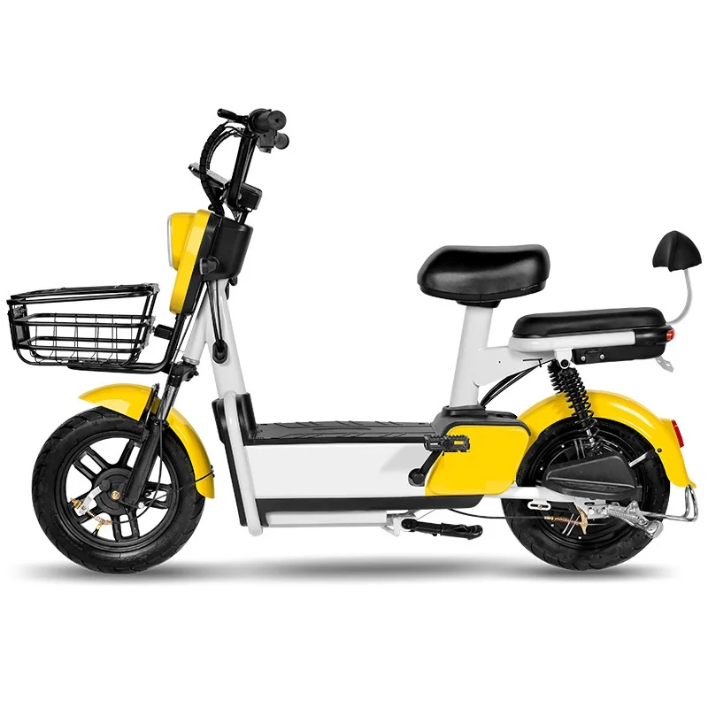 High Quality 48v 60v Battery Scooter Electric 350w 500w Motor Electric Bicycle 14inch Fat Tire Electric Bike