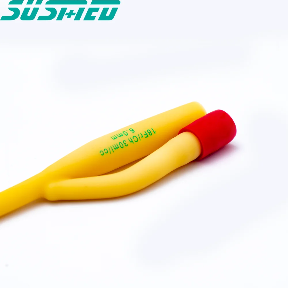 High-quality  2 way Silicone Coated Latex Foley Catheter