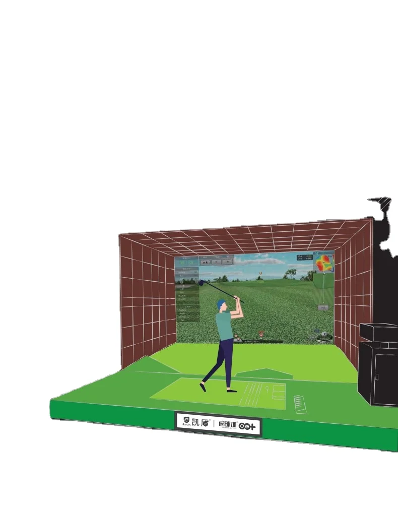 Caiton Golf Davence Technology Golden Game Simulator тренировочная сеть популярные аксессуары оборудование для машины