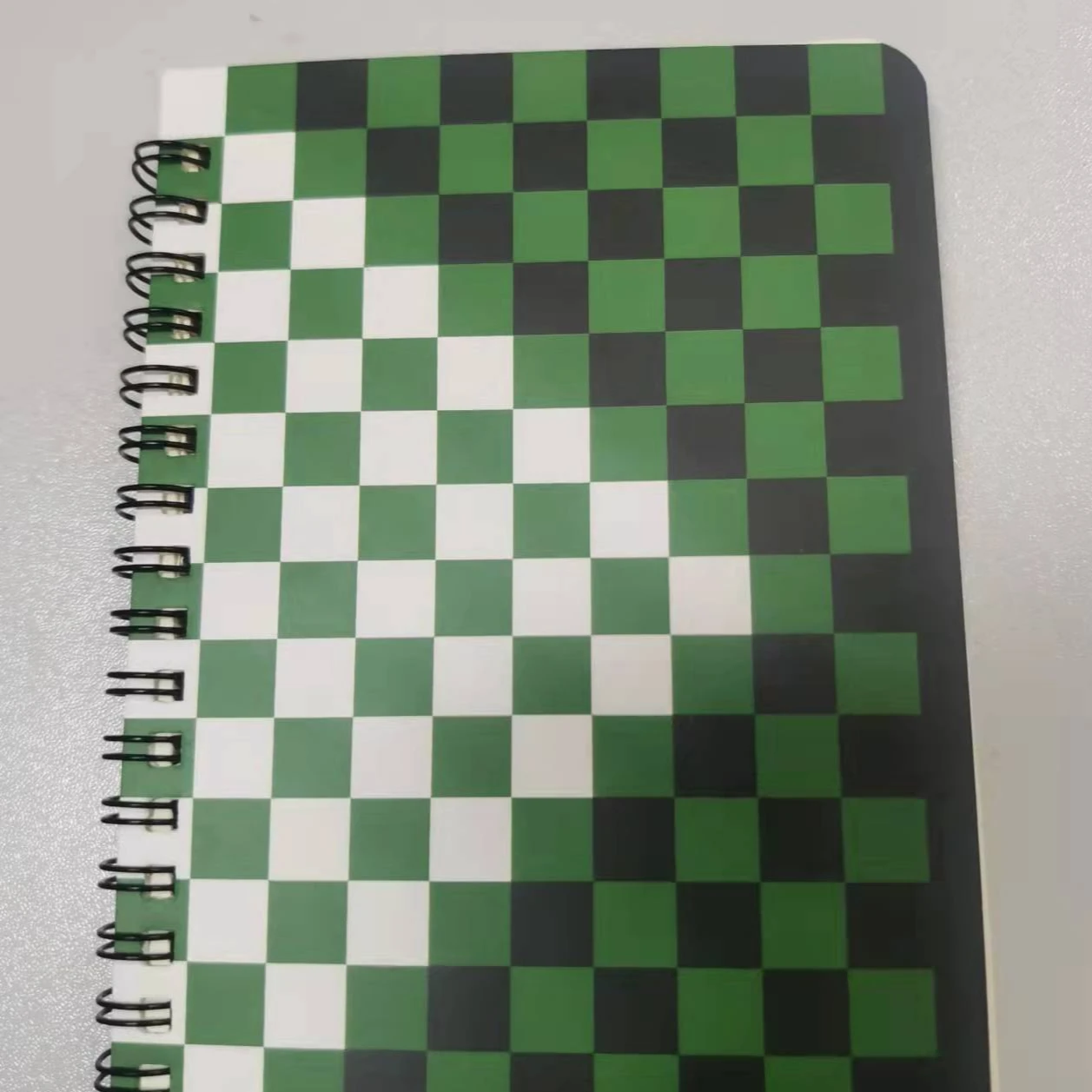 Customized A6 spiral notebook, off-set paper inner sheet,  ivory board paper cover