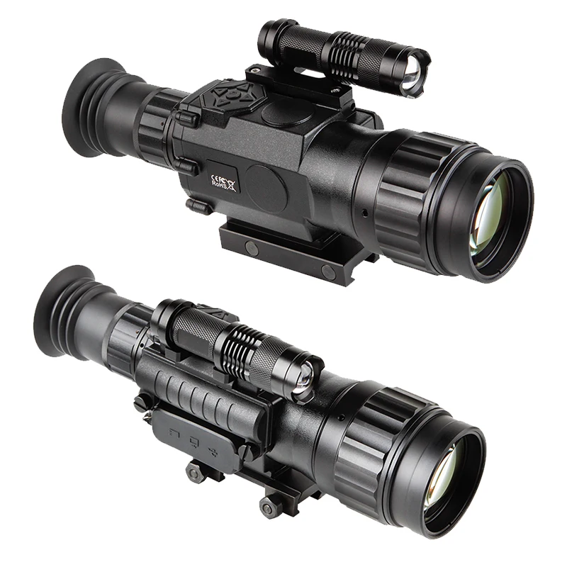 SIVI 2022 New Infrared Digital 4.5X50 Night Vision Monocular Rifle Unfoldable Hunting Night Vision Sight Scope