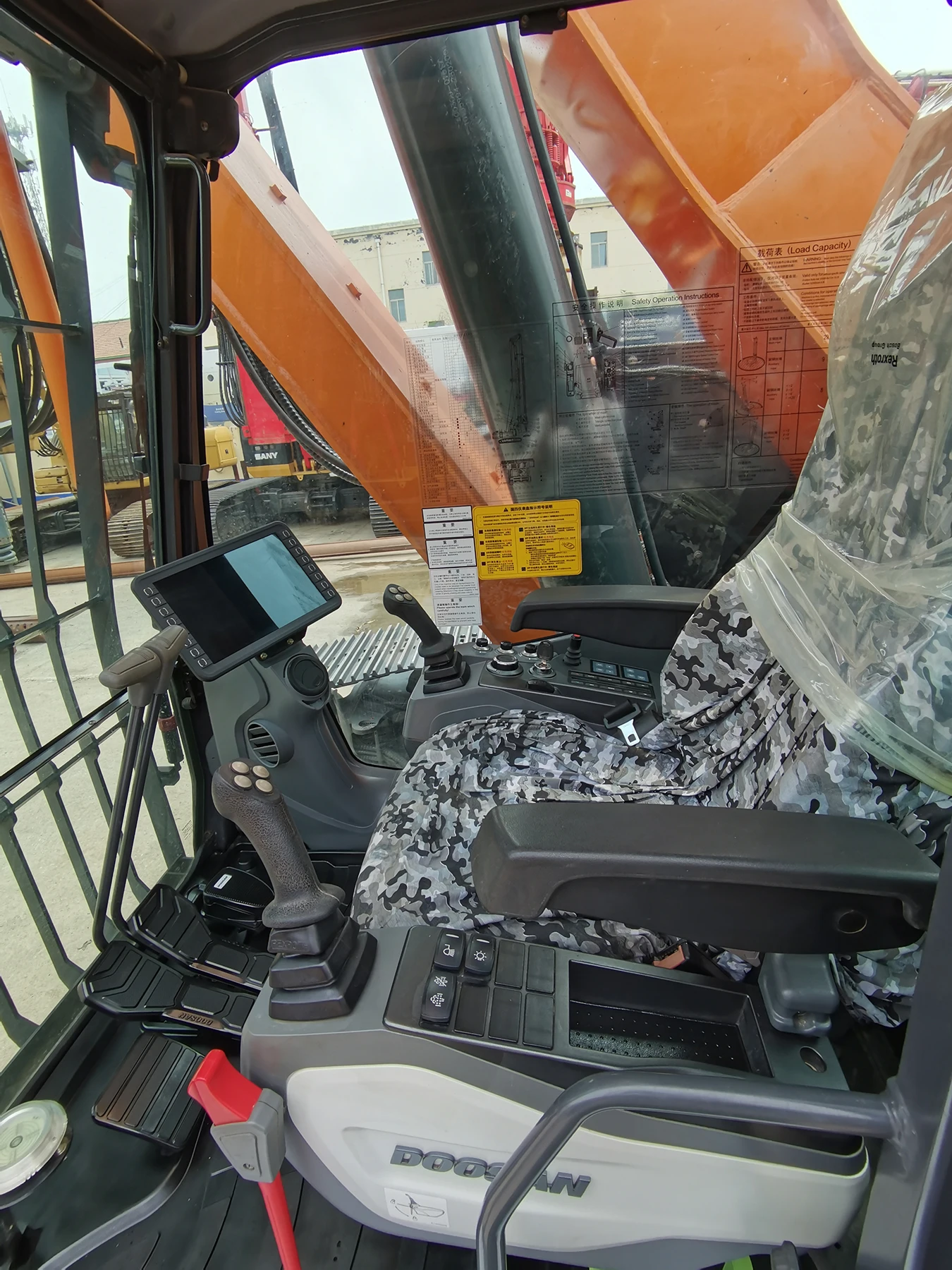 High quality Develon 305h doosan used drilling rig for rotary foundation