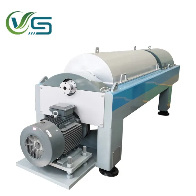 China horizontal screw discharge sedimentation decanter centrifuge