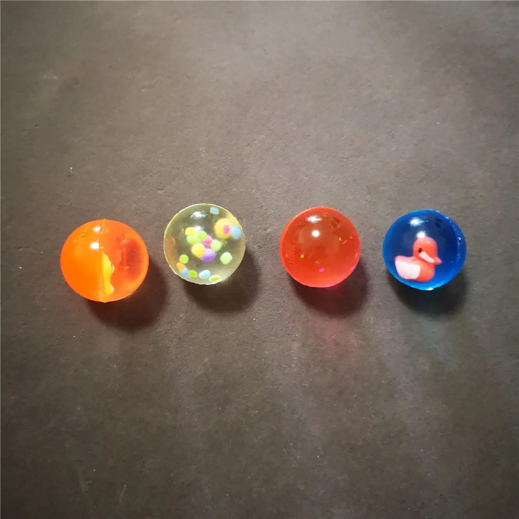 Jump Ball 2022 27mm 32mm 35mm 38mm 45mm 49mm 60mm Mini Custom Printing Classic Rubber High Bouncing Jump Ball