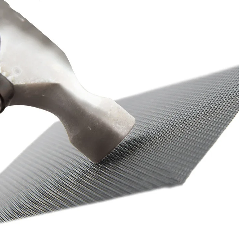 black-white window screen mesh bug mosquito fly bulletproof wire mesh black stainless steel security mesh