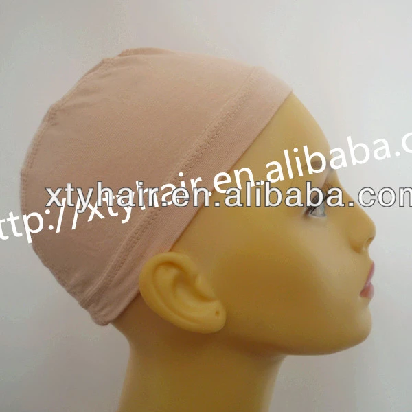 alibaba express wholesale 100%bamboo fiber cap microfiber bamboo fiber wig holder new products plain hair cap/turbans