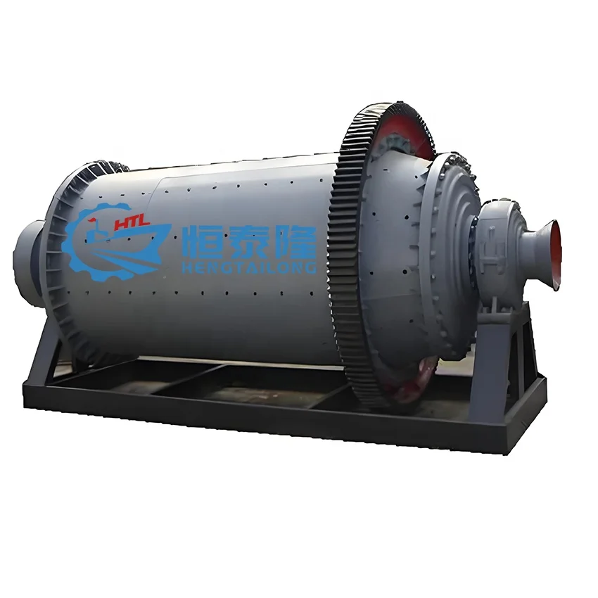 high energy industrial wet dry type ball mill grinding machine with diesel engine