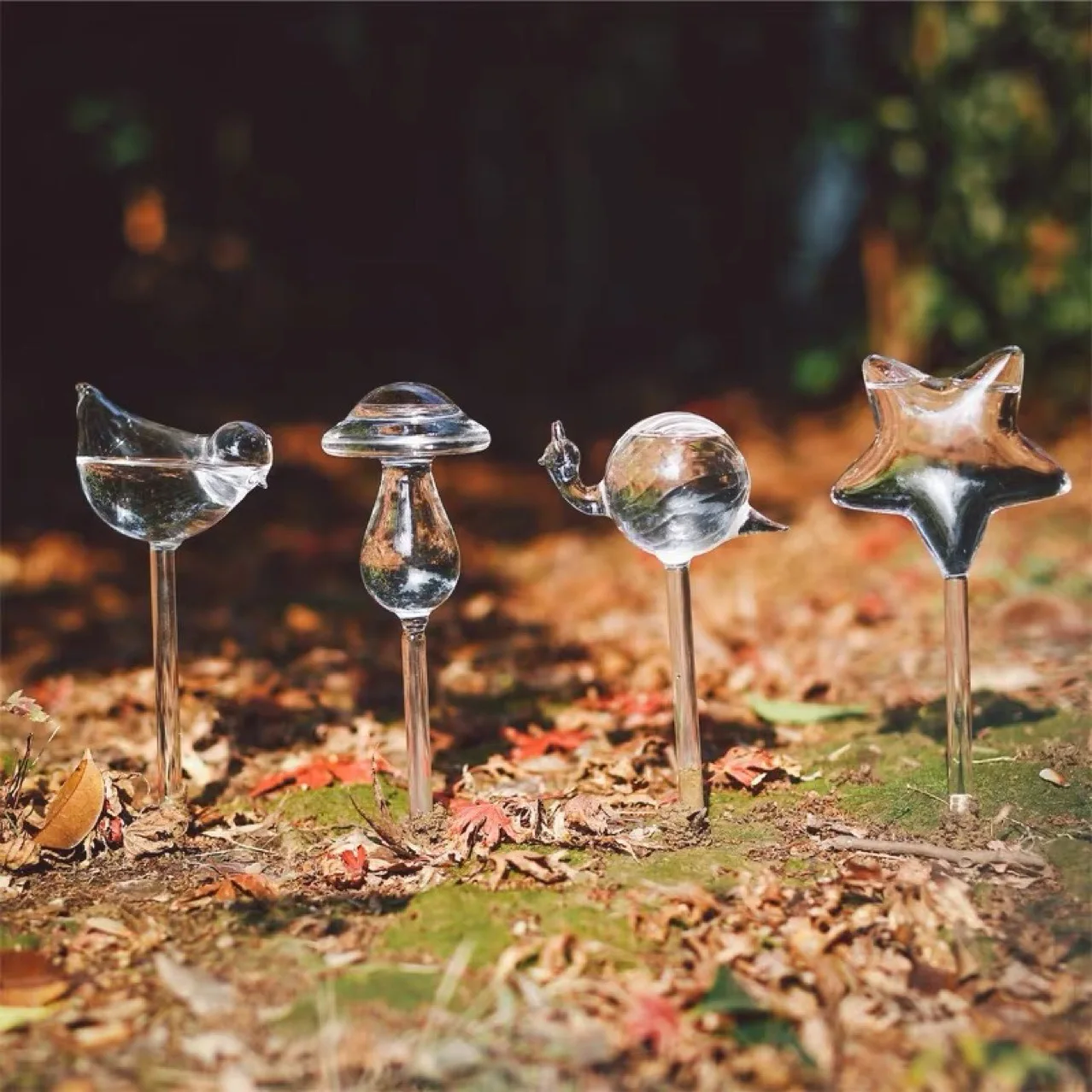 Free Sample Home Automatic Irrigation Plant Waterer Seepage for Travel Glass Sphere Lazy Self Watering Globes Bulb Water Dropper