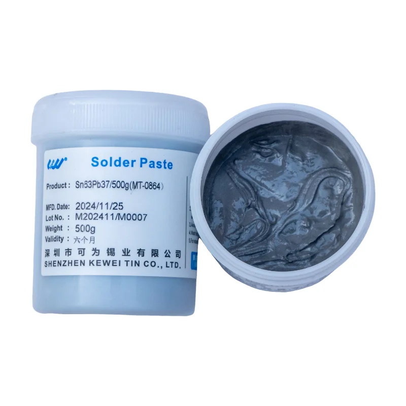 Printing Mobile Phone Sn63pb37 Led Smt Glue Tin Solder Mechanic Flux Soldering Paste