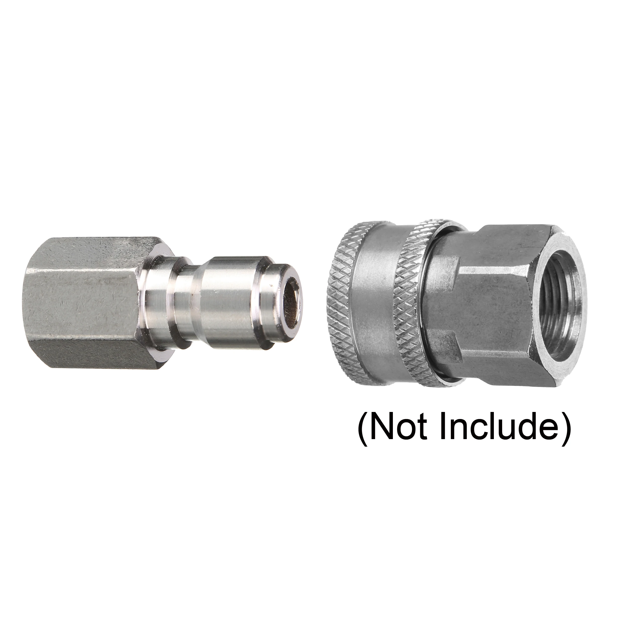5000 Psi Pressure Washer Couplers 1/4 Inch Female Npt Fitting Quick Connect Plug