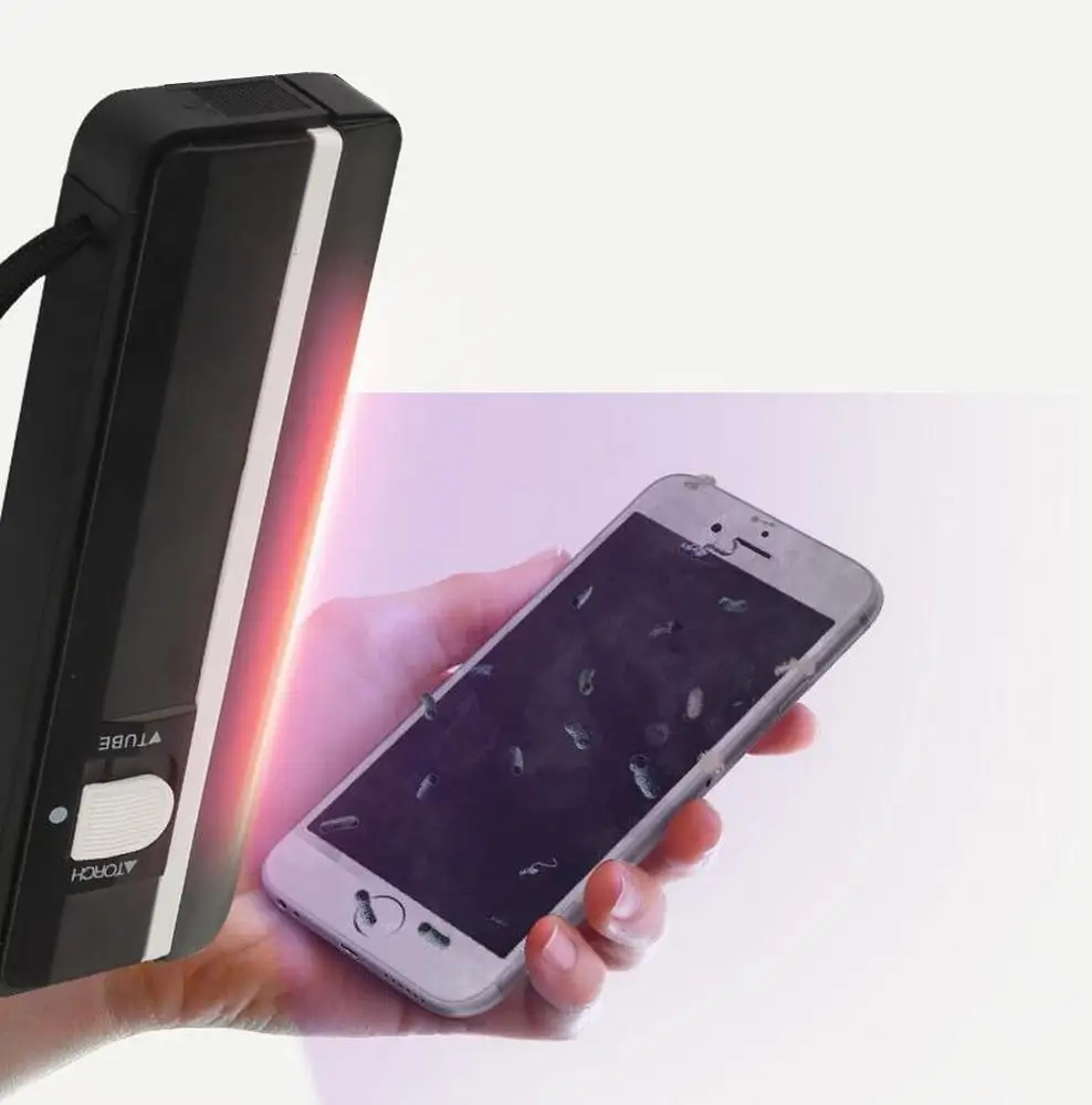 254nm 4 Watts 6V Handheld SW UV Germicidal Ultraviolet Light UV-C Sterilization Lamp