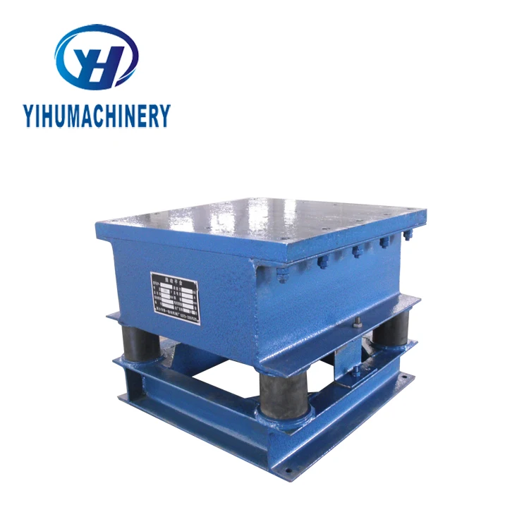 External concrete mold vibration / vibrating table