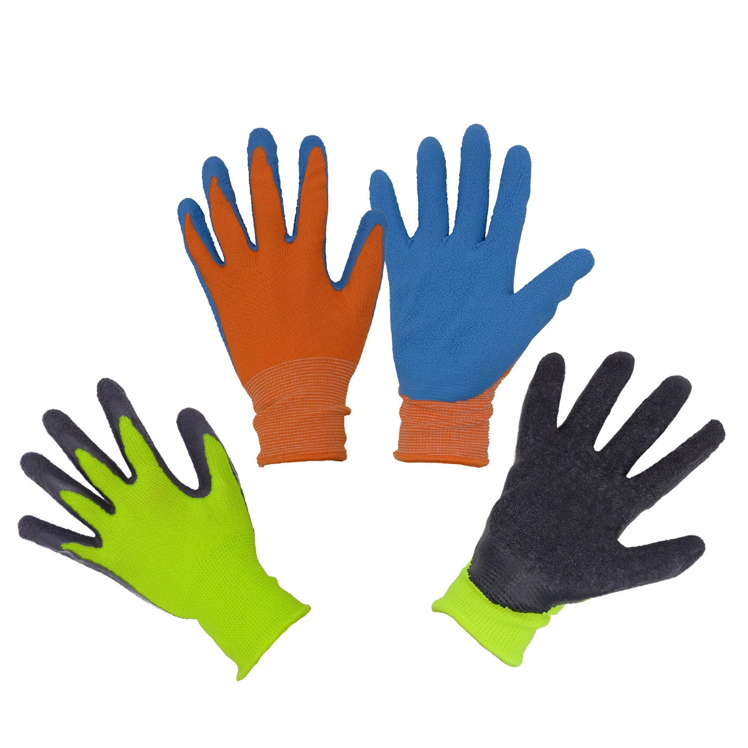 HANDLANDY In Stock Flexible Boys and Girls Foam Latex Yard Work Thorn Proof Kids Children Garden Gloves