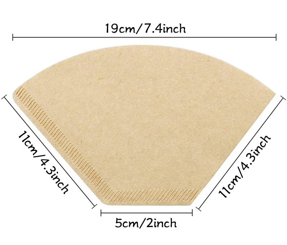 U103 Filter Paper For Coffee Sector Shape Drip Filter Bag