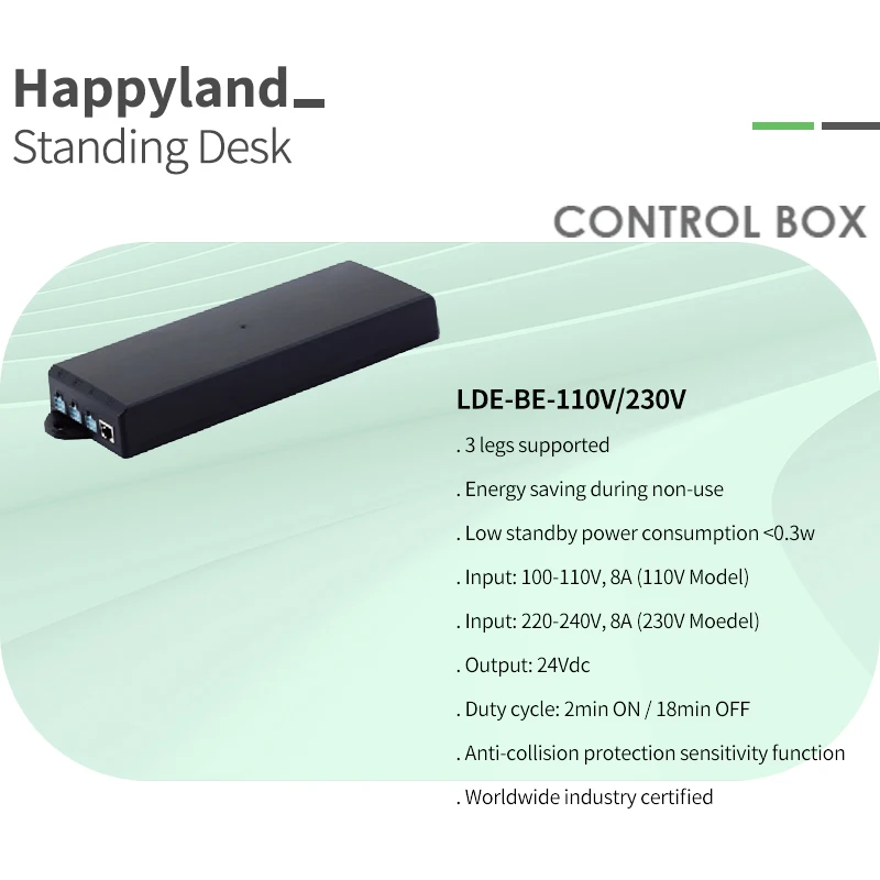 BB One Leg Home Office Furniture Table Control Box For Electric Height Adjustable Standing Desk Frame