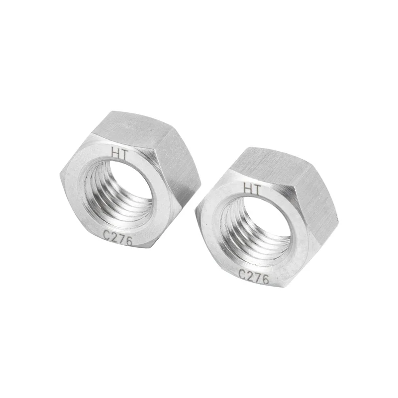 Hastelloy B3 C4 C22 G30 G3 C-276 2.4819 N10276 Hex nut and stud bolt screw with washer