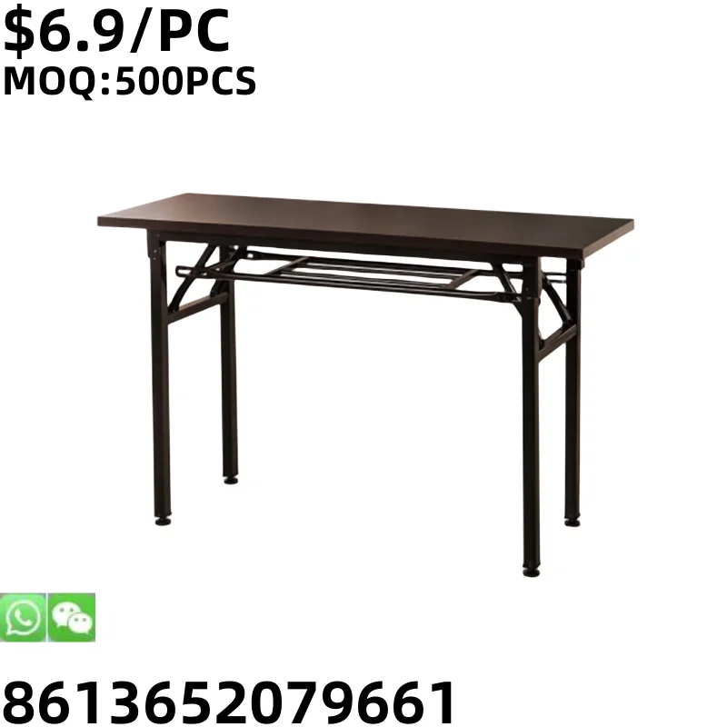 TSF Outdoor Portable Metal Farme Dining Camping Folding Table Dining Table Set