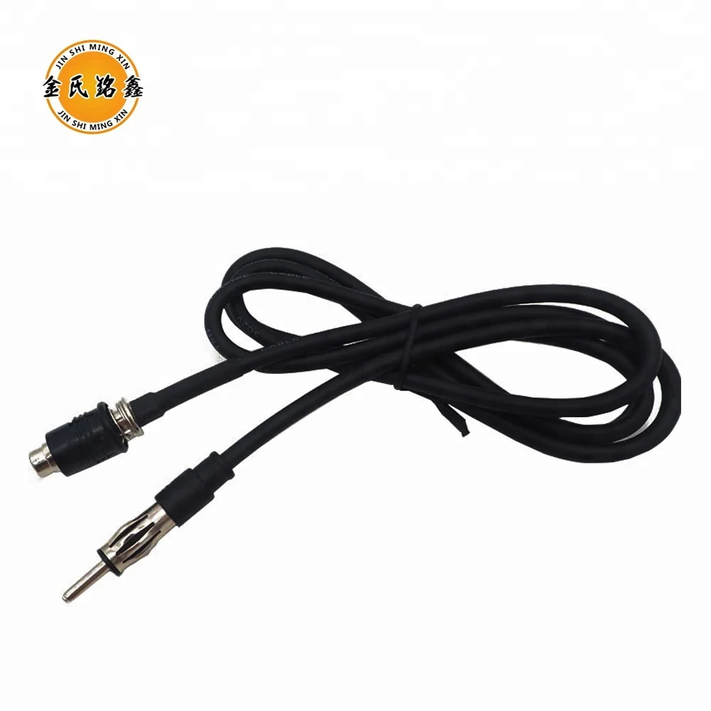 Customized RAST to RAKU DIN Car Antenna Adapter Extension Cable for Car Radio Antenna