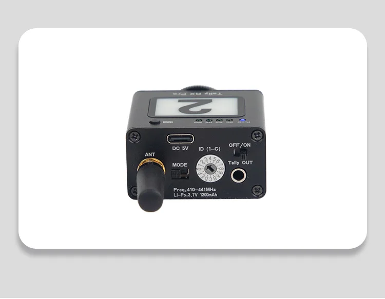 vMix 1600 Switcher panel with wireless tally custom key PTZ control remote wireless control  12 channels PGM PVW switch