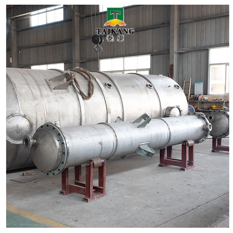 Rising Film Evaporator for sugar-making sugar cane and beet juice concentration
