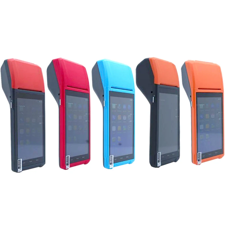 ZJ6100 Pos Systems Android Handheld Mobile Payment Terminal Pos Cashier With Printer