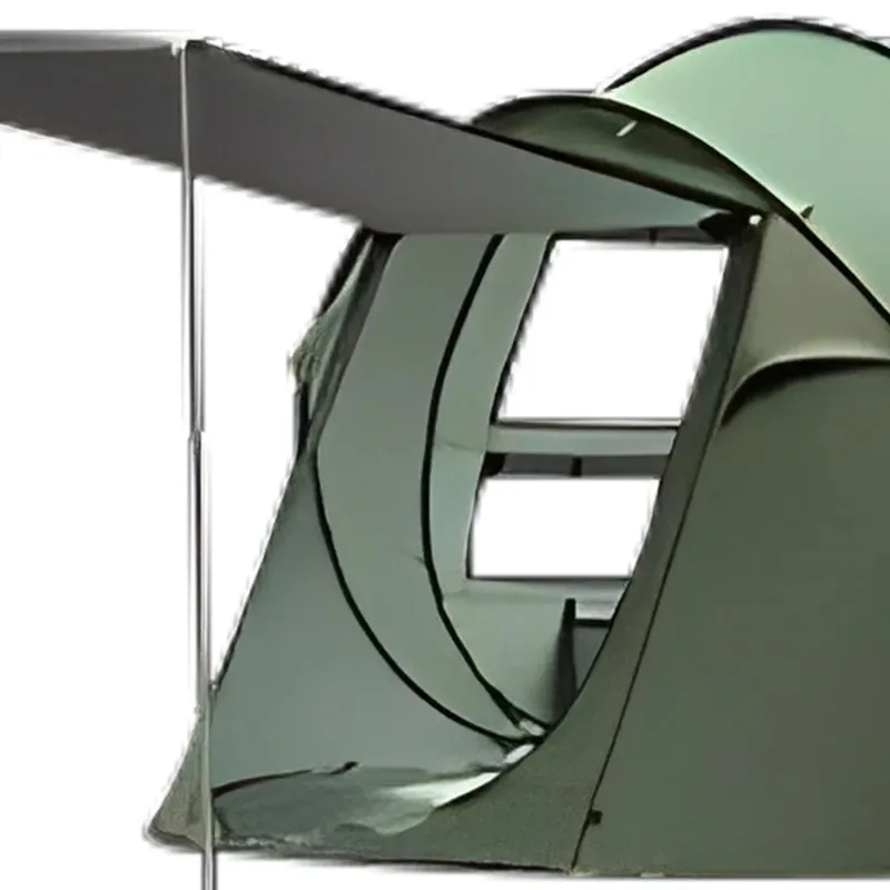 HongQiang Outdoor Camping Equipment Tents Quick Open Travel Camper Beach Fishing Wigwam With 2 Doors HQCM0014