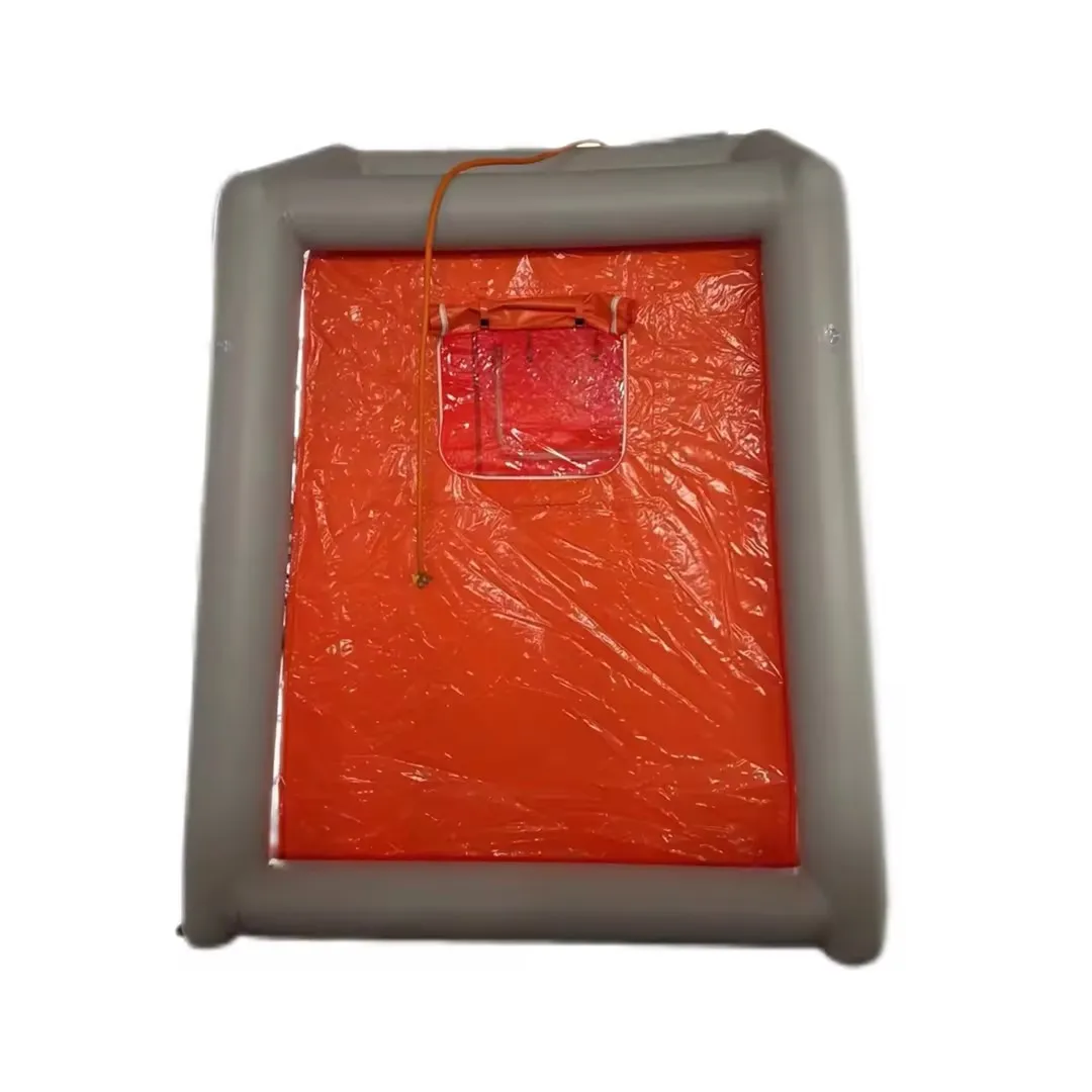 Emergency Medical Inflatable PVC Tent for Outdoor Disinfection & Decontamination Civil Relief Rescue One Bedroom Fabric Camping