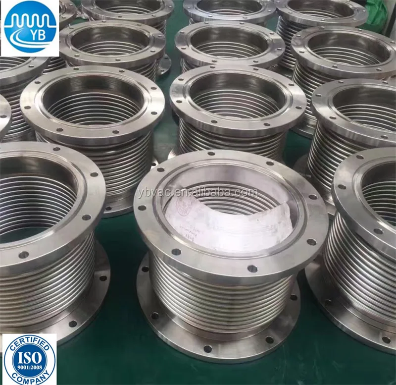 ss304 bellow metal expansion joint DN200*200mm