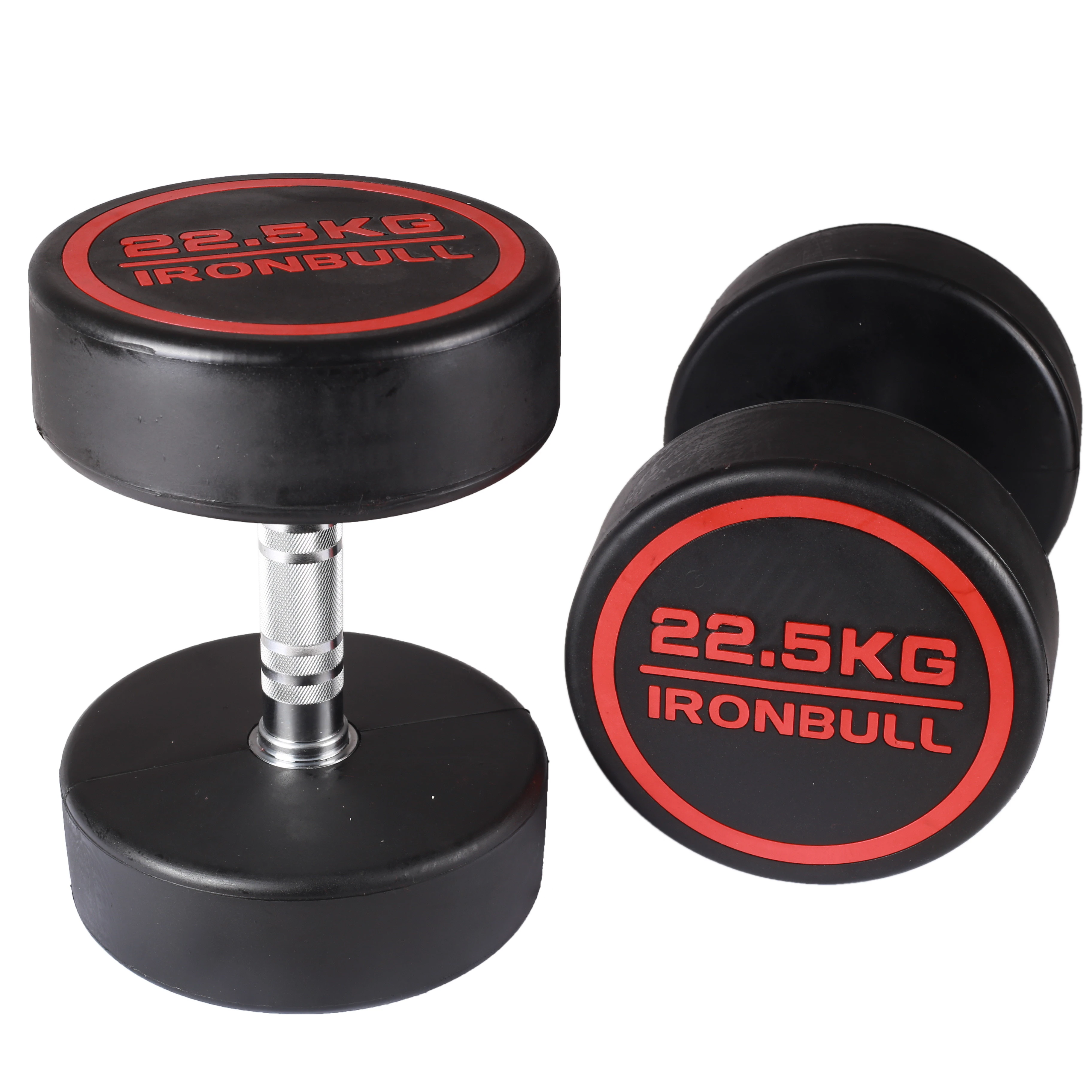 2.5kg 5kg 7.5kg 10kg 20kg Gym Strength Training Rubber round Dumbbells Sets