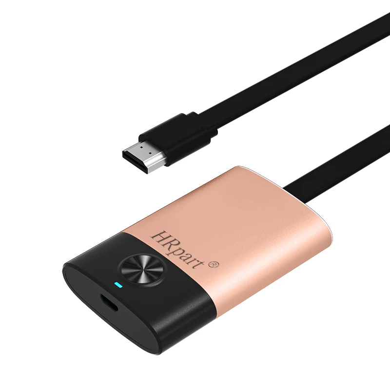 Portrait Mode Full Screen Miracast Dongle Wireless Mirroring From Phone Laptop to TV Projector Support Tiktok Full Screen On TV