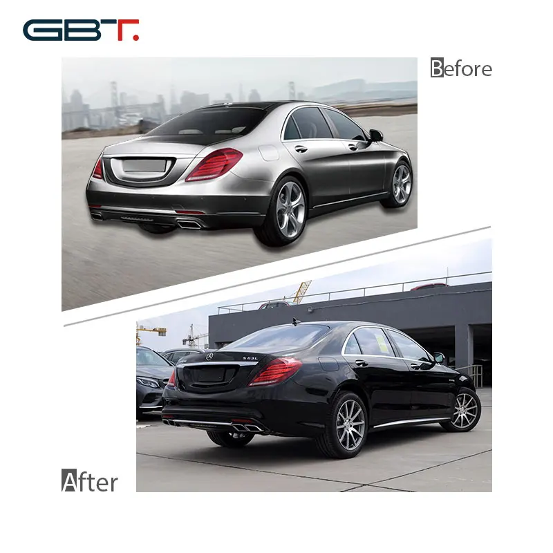 GBT - Fast Shipping car tuning parts mercedes w222 Bodykit s63 style for mercedes benz s class upgrade kits s350