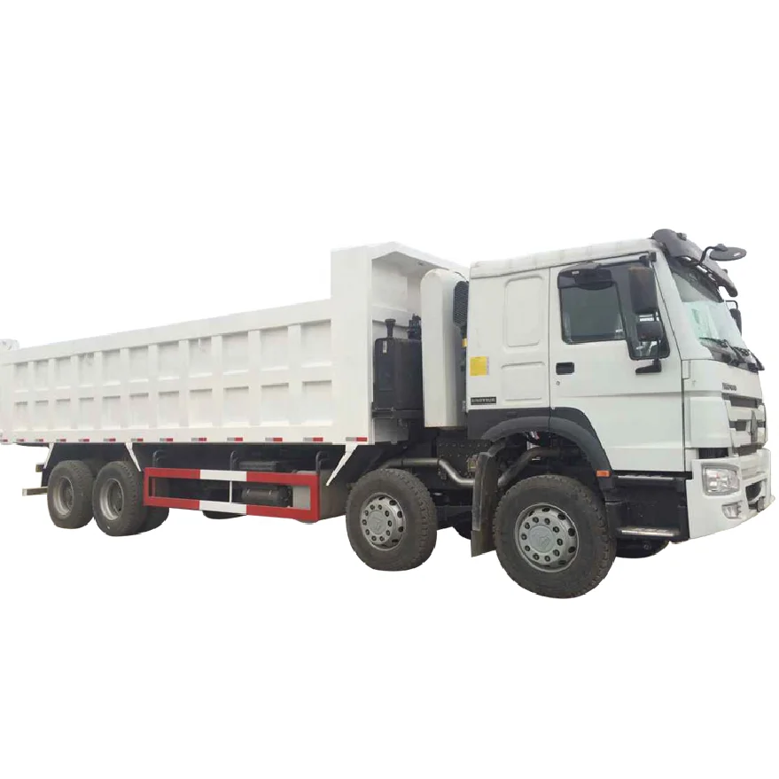 Лидер продаж Подержанный самосвал HOWO 8x4 375 л.с. Sinotruk 35 тонн 12 колесных шин грузовой сверхмощный на порт