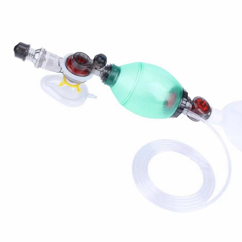 PVC pediatric ambu bag resuscitator