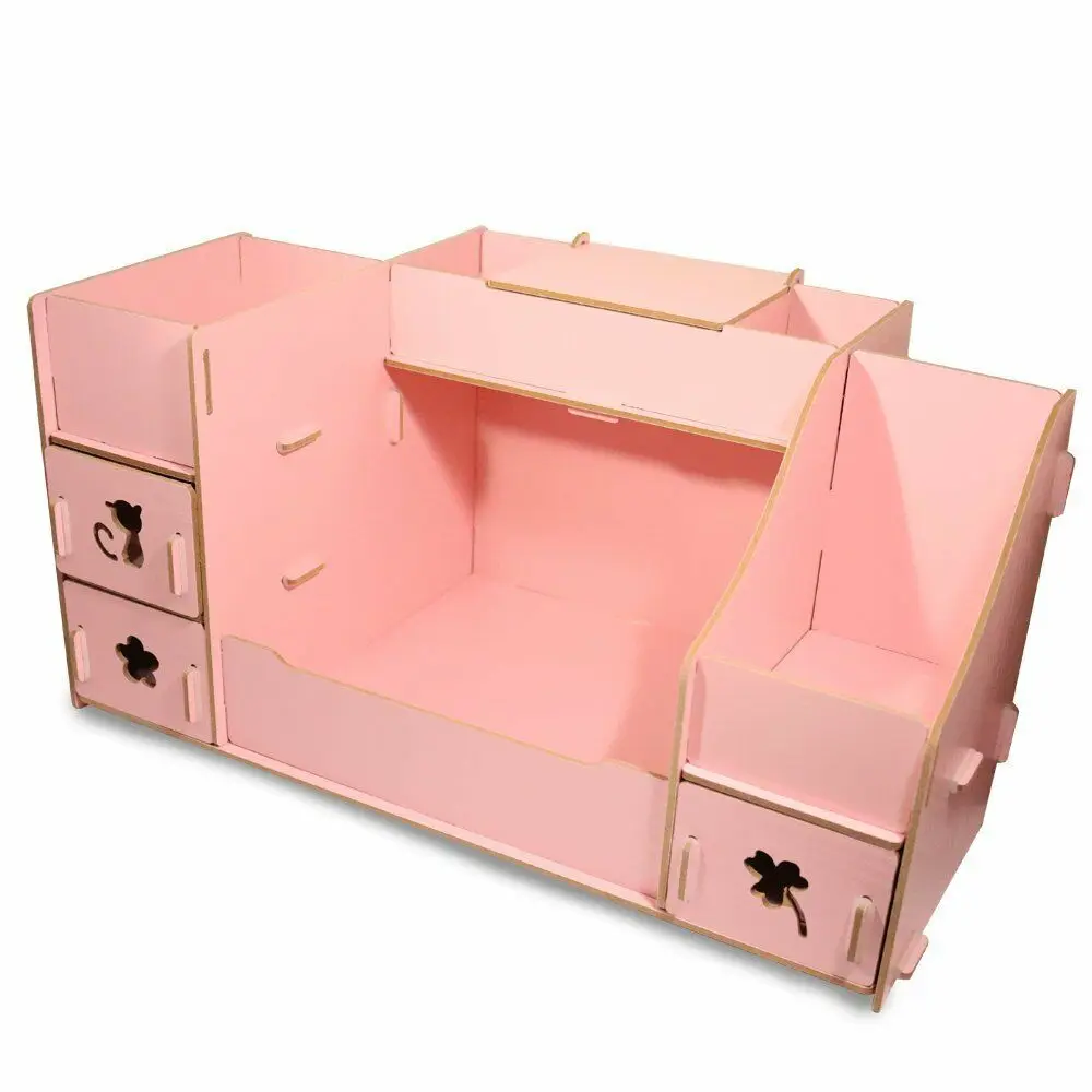  Factory-Direct Good Quality Professional Tabletop Vintage Stackable Makeup
