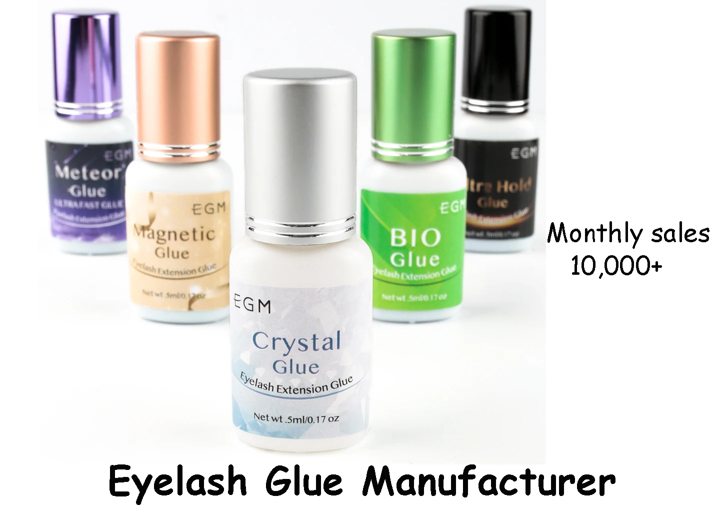 
Worldbeauty Wholesale Permanent Eyelash Extension Black Lady Glue 