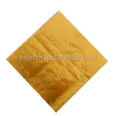 4 X Inch square Custom Printed Candy Chocolate Foil