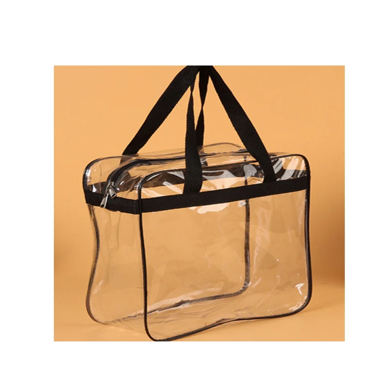 Waterproof Storage Transparent PVC Storage Bag, Cosmetic Bag