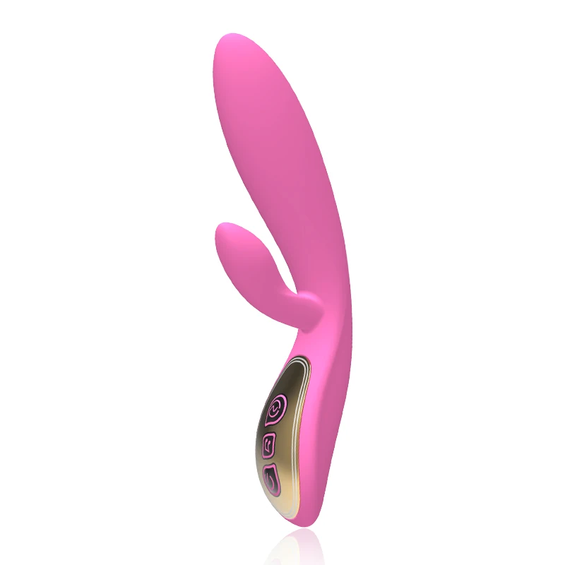 
Yetrun Voice Control Silicon Waterproof Dual Headed Nipple Clitoral Stimulate G-spot Handheld Rabbit Vibrator Sex Toys For Women 