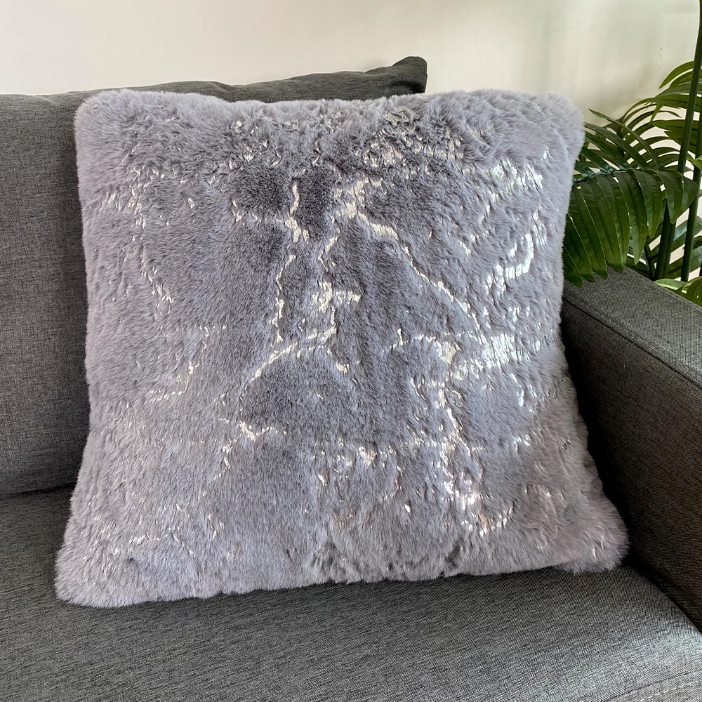 Faux fur pillow cover fluffy rugs Custom size rugs carpets for home decoration