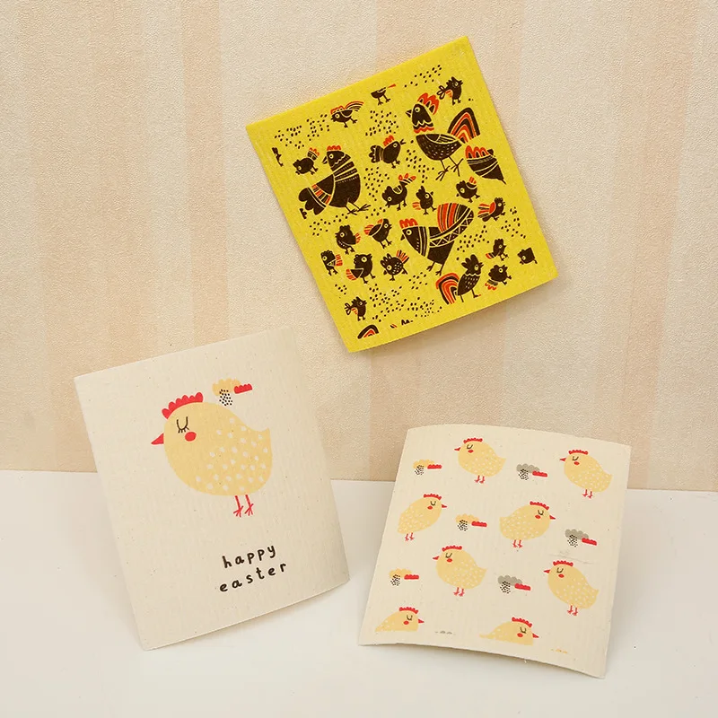 Cellulose Sponge Dishcloth swedish Dishcloth Cellulose Cotton Dish Sponge Cloth Swedish Dishcloths For Kitchen