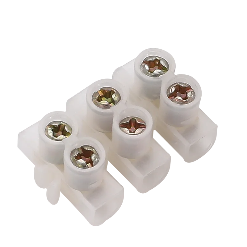 3A PE 12P Wire Connector U type For Low Voltage Flame Retardant Easy Cut DesignTerminal Blocks Strip