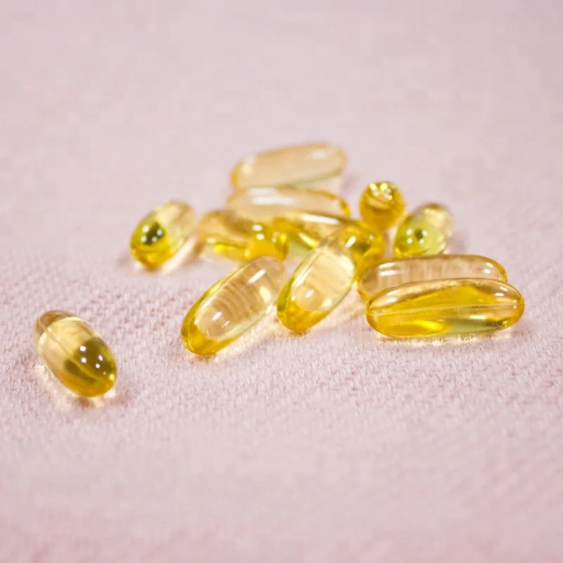 GMP Certificate 500mg/1000mg omega 3 fish oil capsule